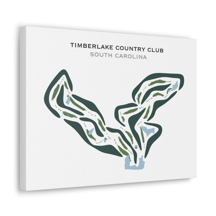 Timberlake Country Club, South Carolina - Printed Golf Courses