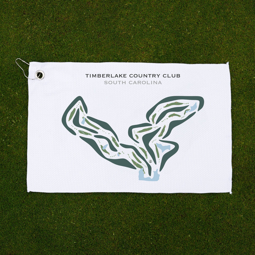 Timberlake Country Club, South Carolina - Printed Golf Courses