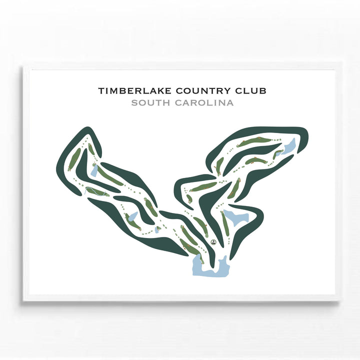 Timberlake Country Club, South Carolina - Printed Golf Courses