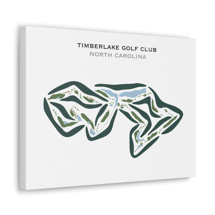 Timberlake Golf Club, North Carolina - Printed Golf Courses