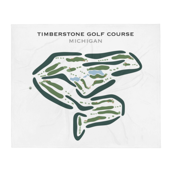 Timberstone Golf Course, Michigan - Printed Golf Courses