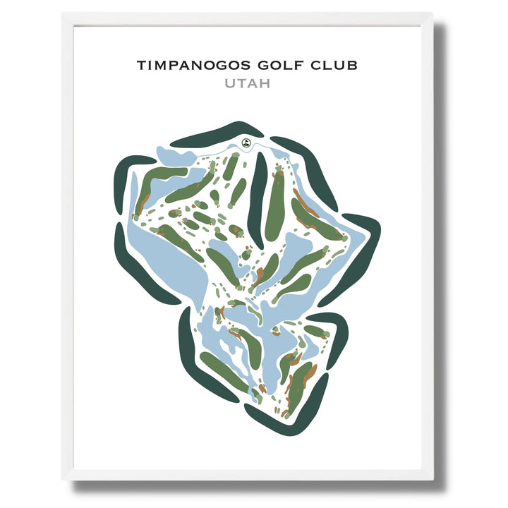 Timpanogos Golf Club, Utah - Printed Golf Courses