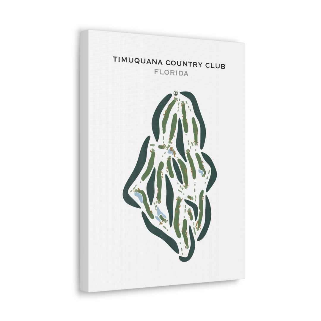 Timuquana Country Club, Florida - Printed Golf Courses