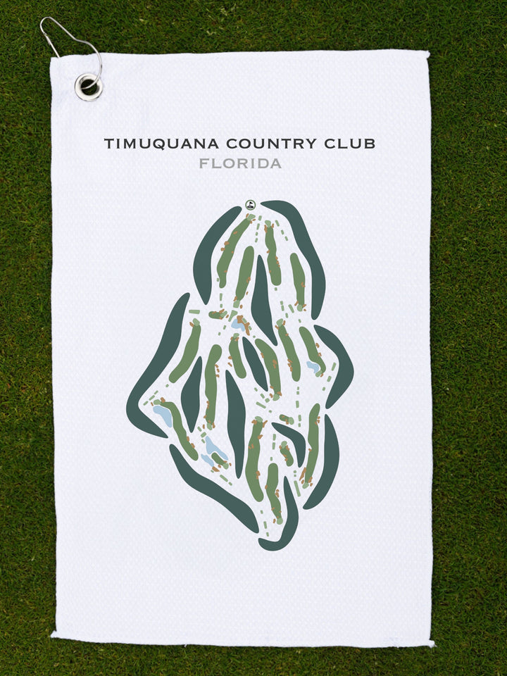 Timuquana Country Club, Florida - Printed Golf Courses