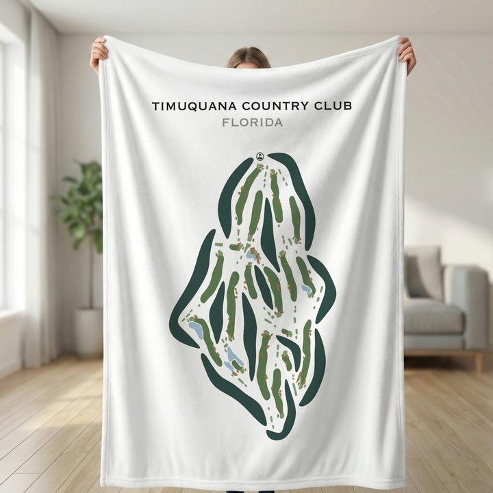 Timuquana Country Club, Florida - Printed Golf Courses