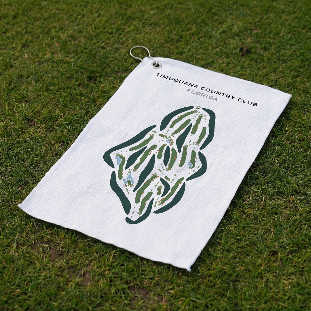 Timuquana Country Club, Florida - Printed Golf Courses