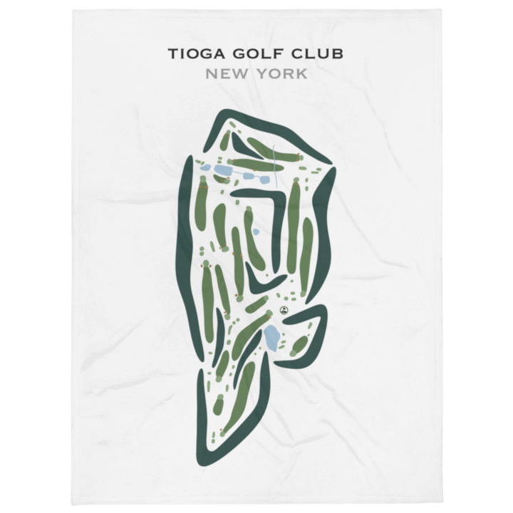 Tioga Golf Club, New York - Printed Golf Courses