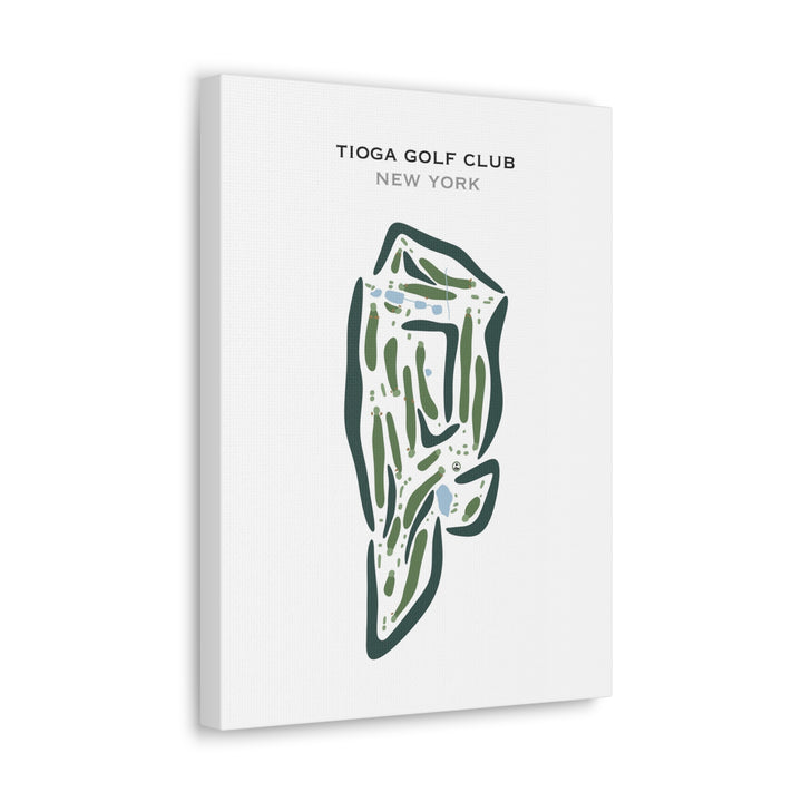 Tioga Golf Club, New York - Printed Golf Courses