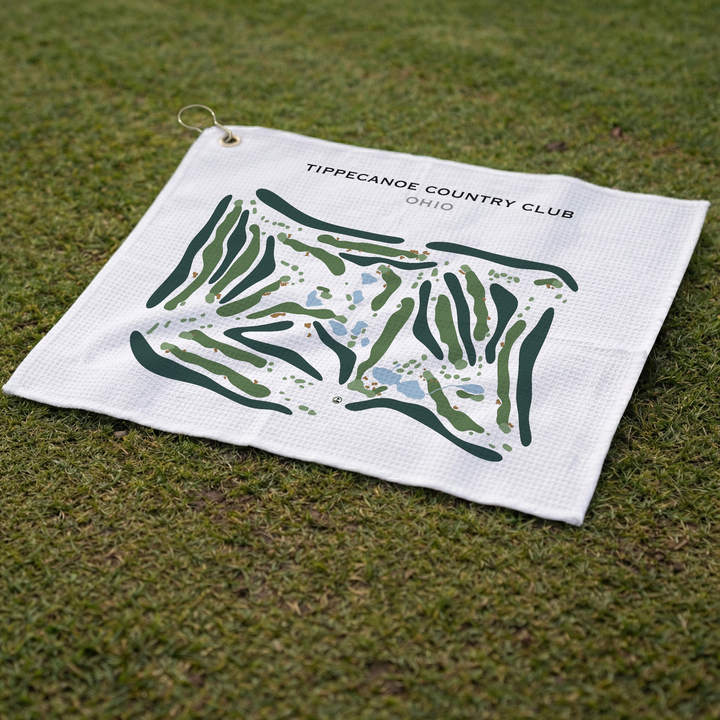 Tippecanoe Country Club, Ohio - Printed Golf Course