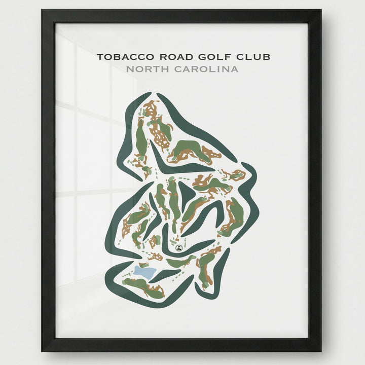 Tobacco Road Golf Club, North Carolina - Printed Golf Courses