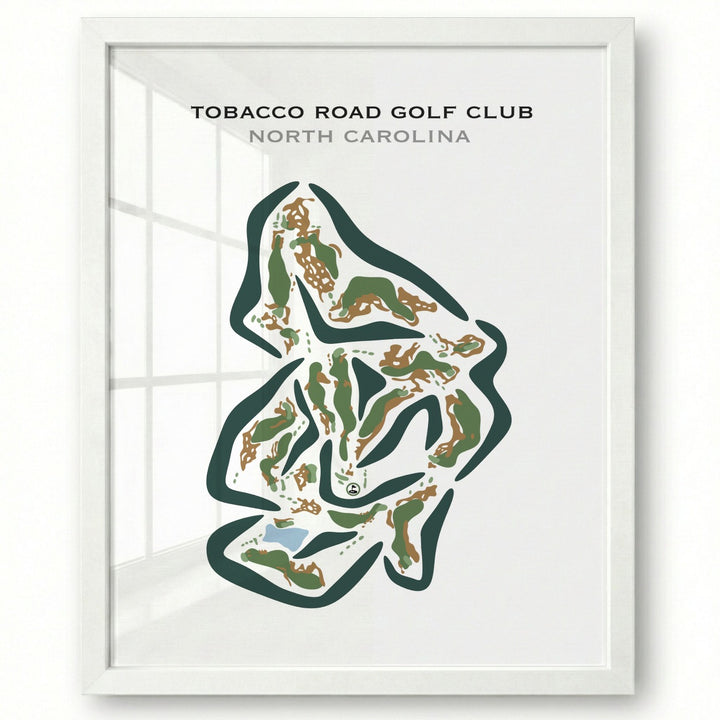 Tobacco Road Golf Club, North Carolina - Printed Golf Courses