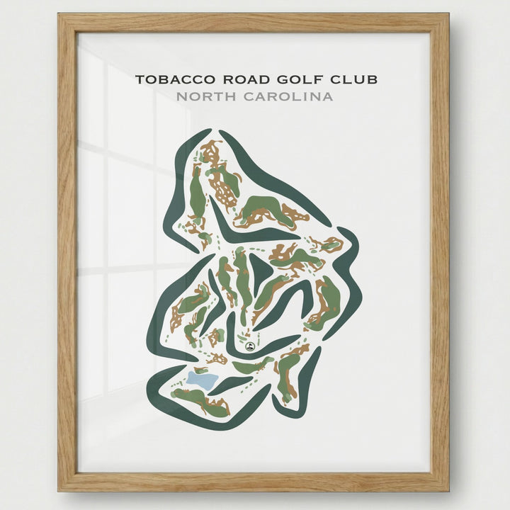 Tobacco Road Golf Club, North Carolina - Printed Golf Courses