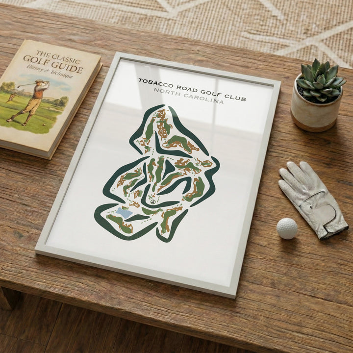 Tobacco Road Golf Club, North Carolina - Printed Golf Courses