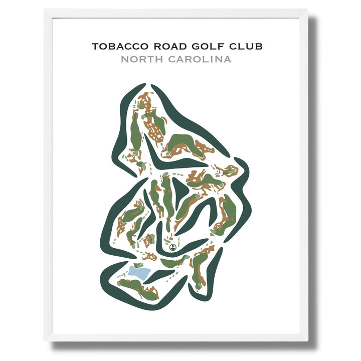 Tobacco Road Golf Club, North Carolina - Printed Golf Courses