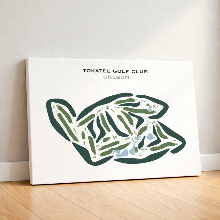 Tokatee Golf Club, Oregon - Printed Golf Courses