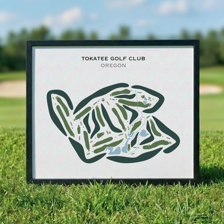 Tokatee Golf Club, Oregon - Printed Golf Courses