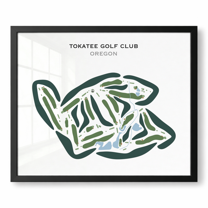 Tokatee Golf Club, Oregon - Printed Golf Courses