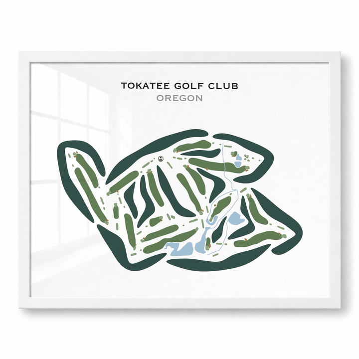 Tokatee Golf Club, Oregon - Printed Golf Courses