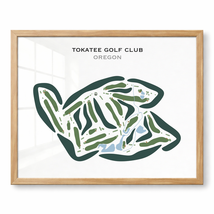 Tokatee Golf Club, Oregon - Printed Golf Courses