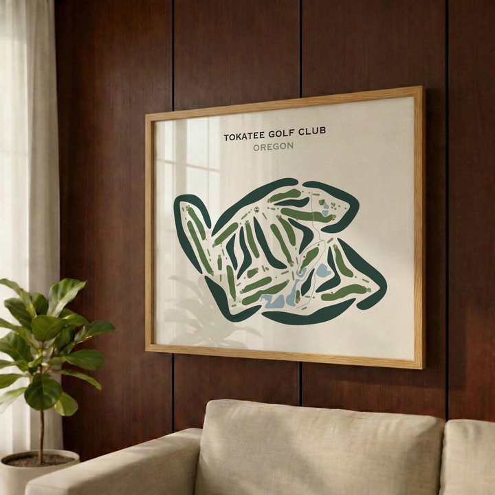 Tokatee Golf Club, Oregon - Printed Golf Courses
