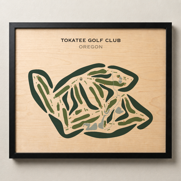 Tokatee Golf Club, Oregon - Printed Golf Courses