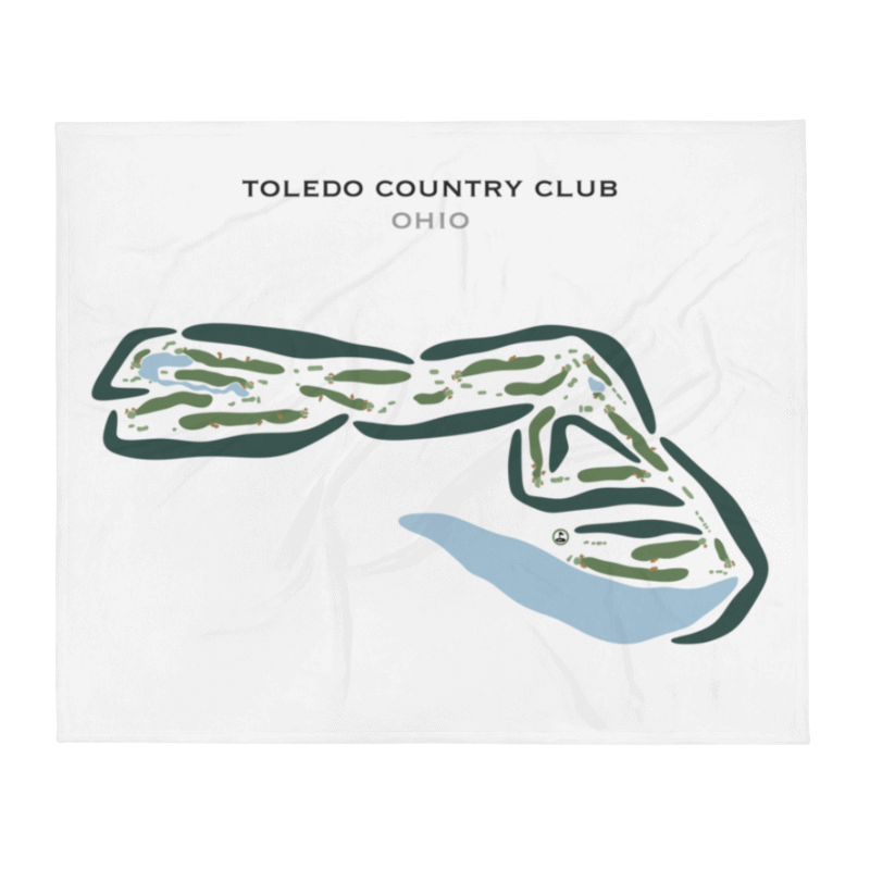 Toledo Country Club, Ohio - Printed Golf Courses