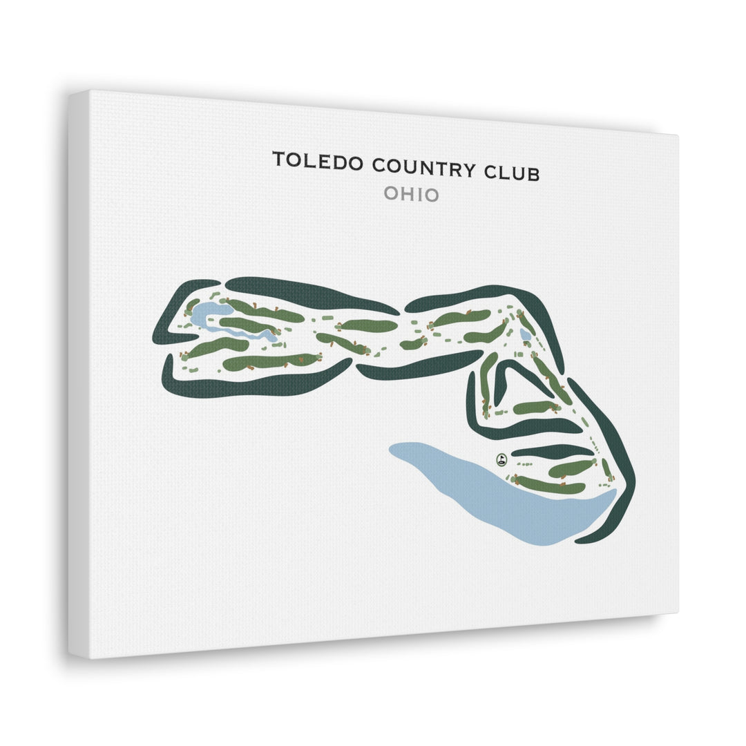 Toledo Country Club, Ohio - Printed Golf Courses