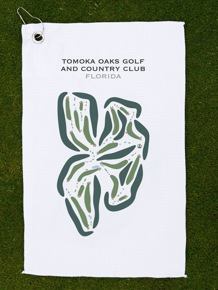 Tomoka Oaks Golf & Country Club, Florida - Printed Golf Courses