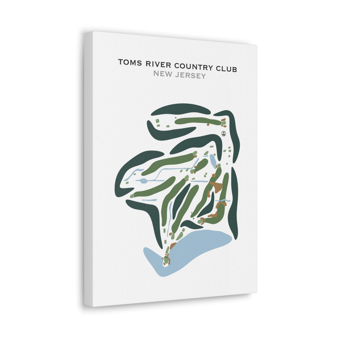 Toms River Country Club, New Jersey - Printed Golf Courses