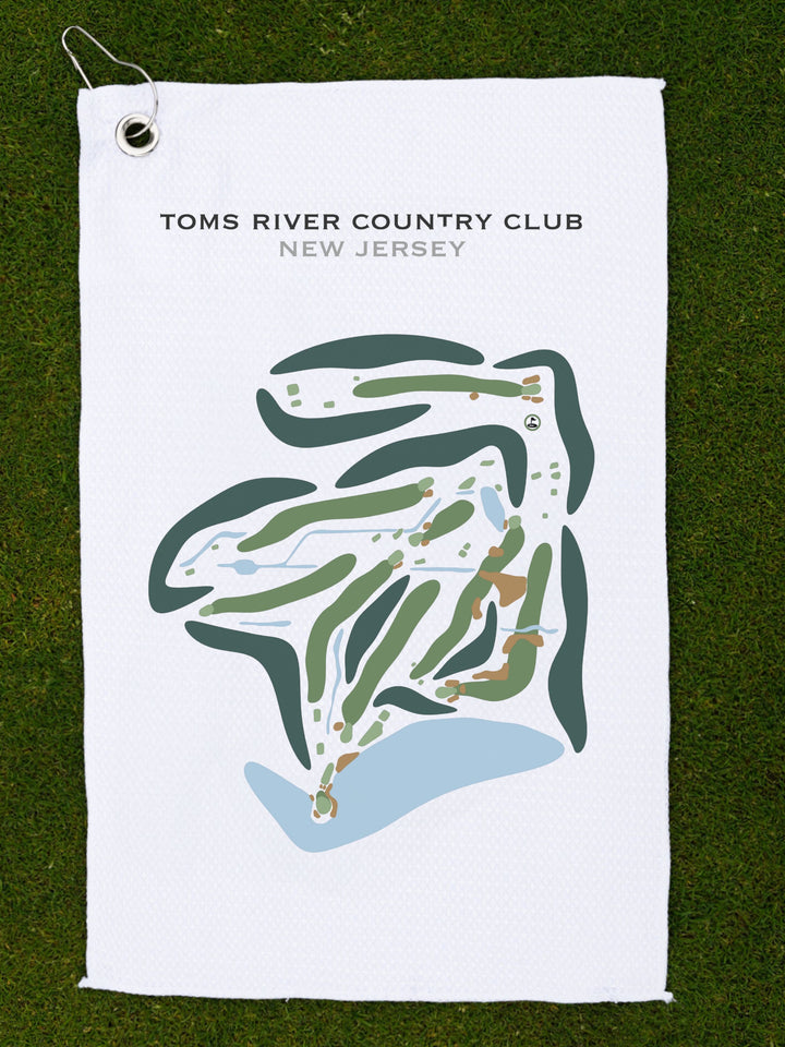 Toms River Country Club, New Jersey - Printed Golf Courses