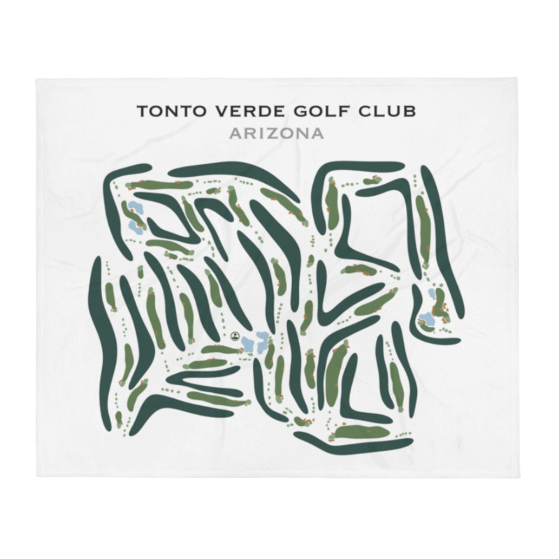 Tonto Verde Golf Club, Arizona - Printed Golf Course