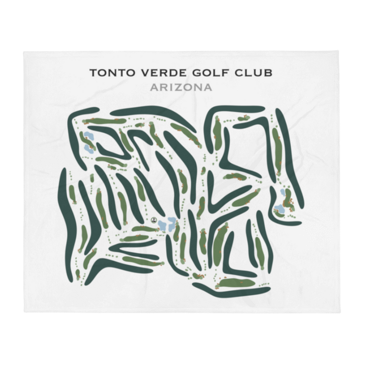 Tonto Verde Golf Club, Arizona - Printed Golf Course