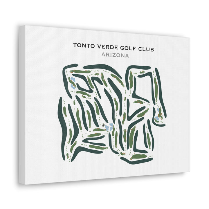 Tonto Verde Golf Club, Arizona - Printed Golf Course