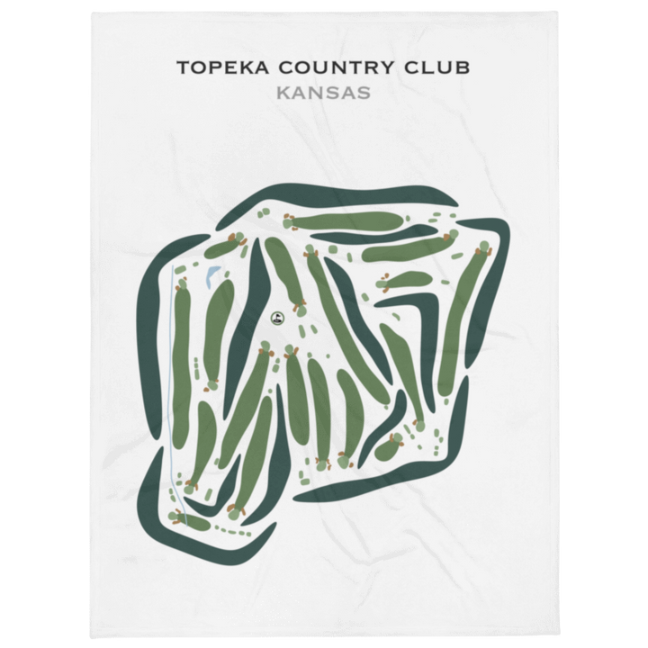 Topeka Country Club, Kansas - Printed Golf Courses