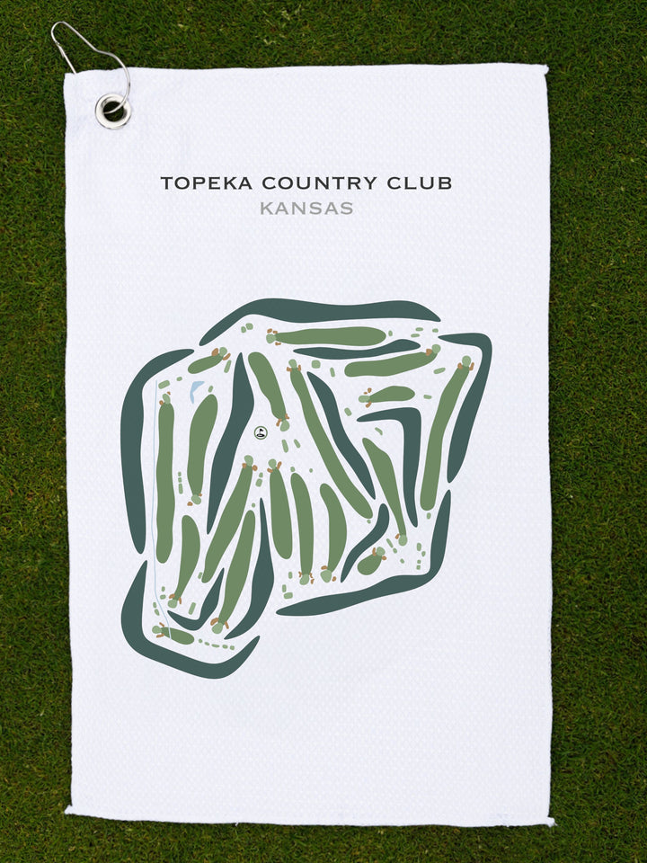 Topeka Country Club, Kansas - Printed Golf Courses