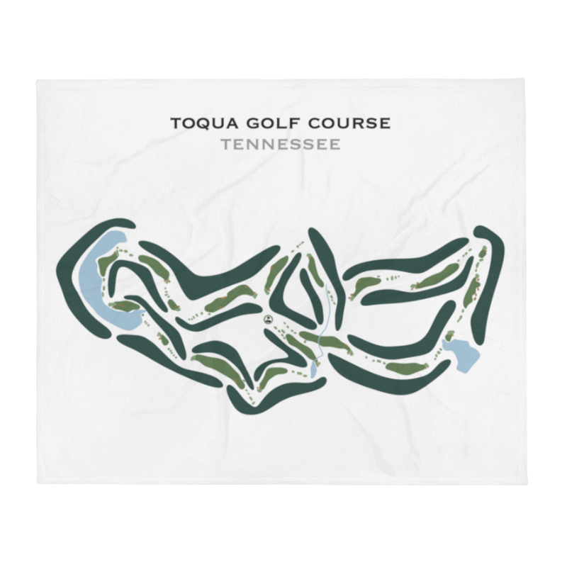 Toqua Golf Course, Tennessee - Printed Golf Courses