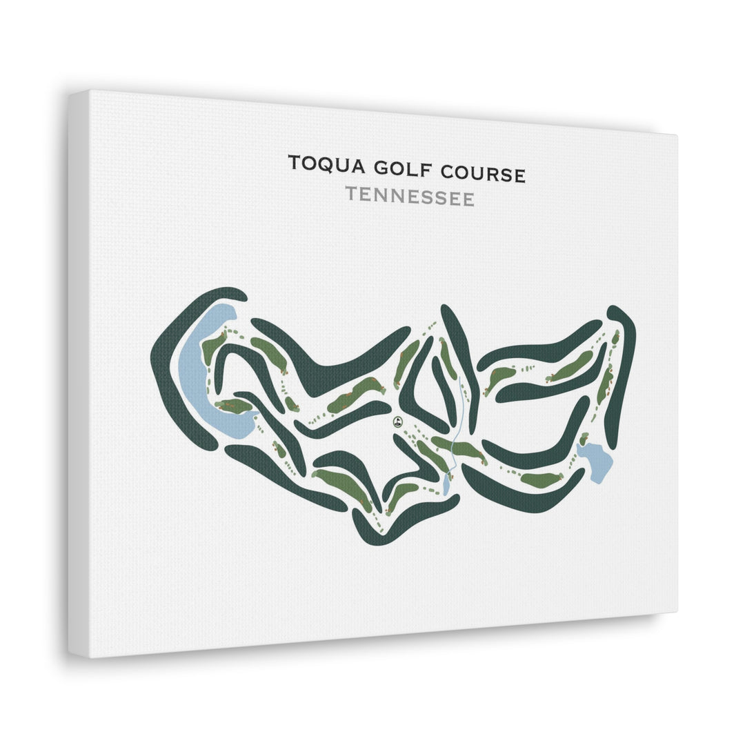 Toqua Golf Course, Tennessee - Printed Golf Courses