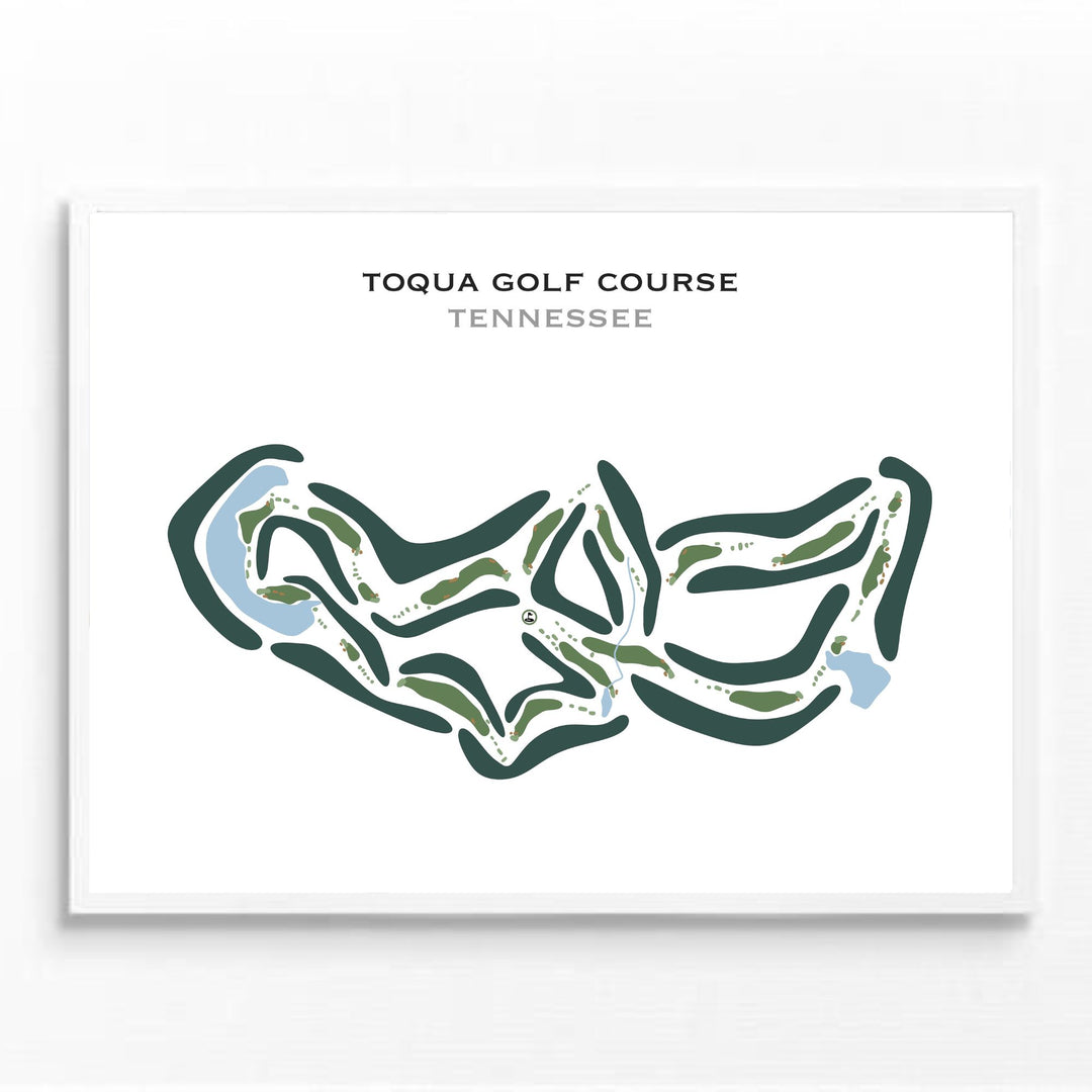 Toqua Golf Course, Tennessee - Printed Golf Courses