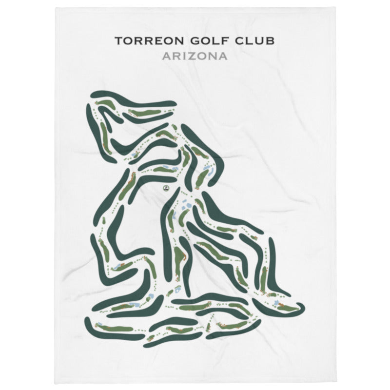 Torreon Golf Club, Arizona - Printed Golf Course