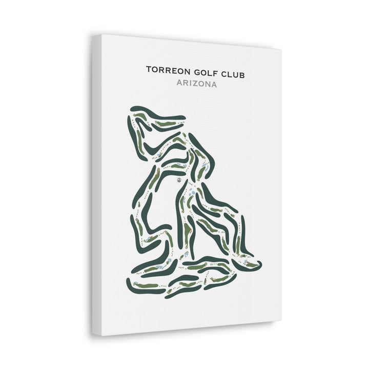 Torreon Golf Club, Arizona - Printed Golf Course