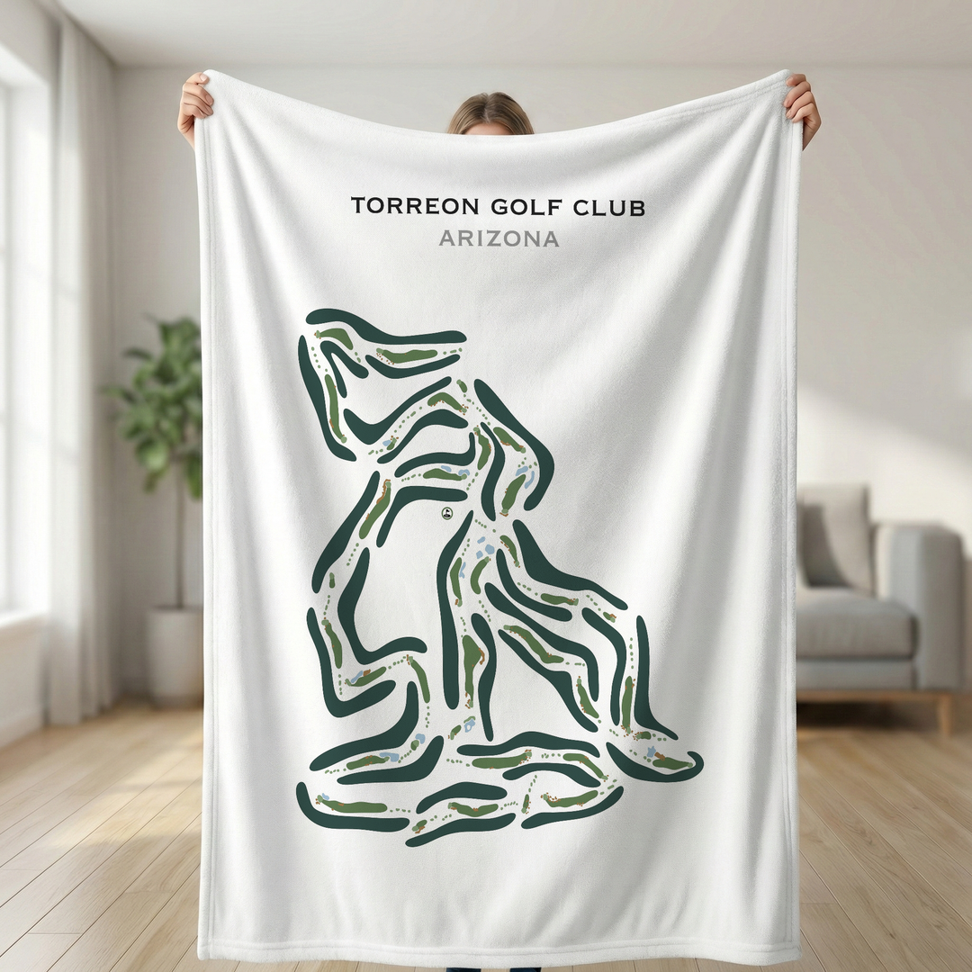 Torreon Golf Club, Arizona - Printed Golf Course