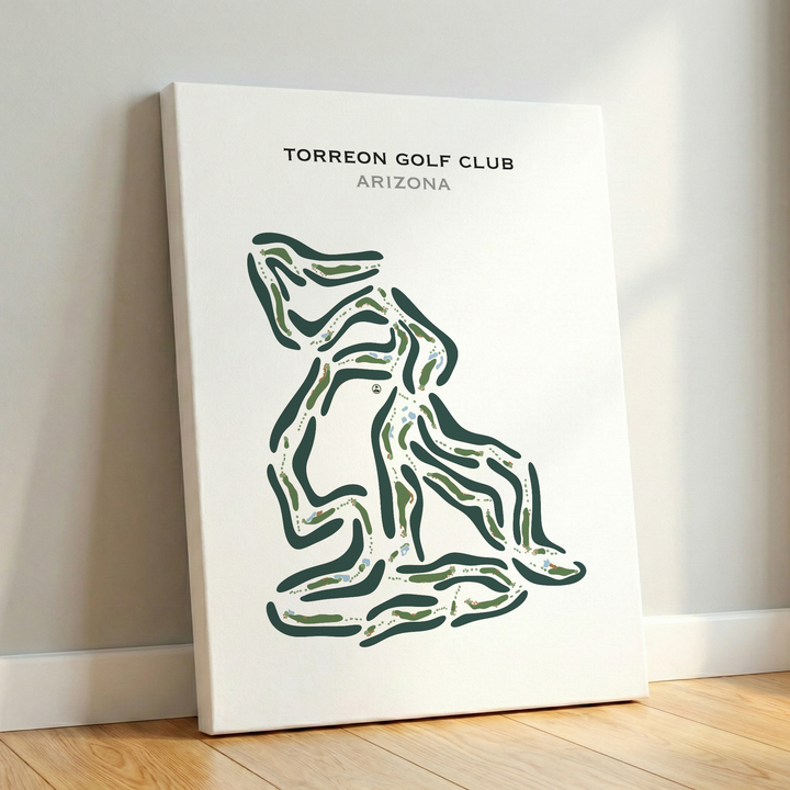 Torreon Golf Club, Arizona - Printed Golf Course