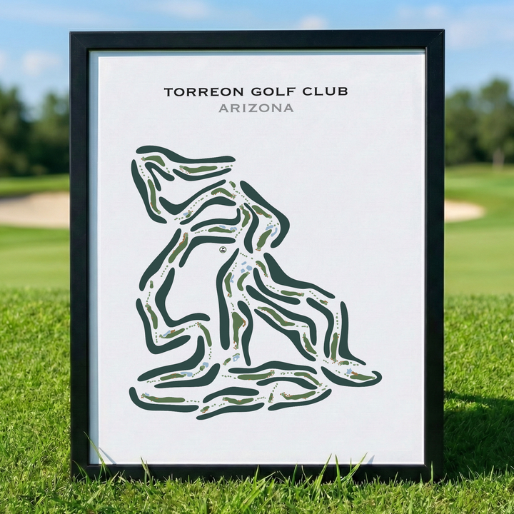 Torreon Golf Club, Arizona - Printed Golf Course