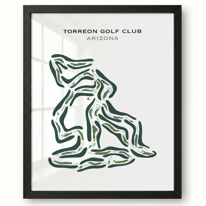 Torreon Golf Club, Arizona - Printed Golf Course