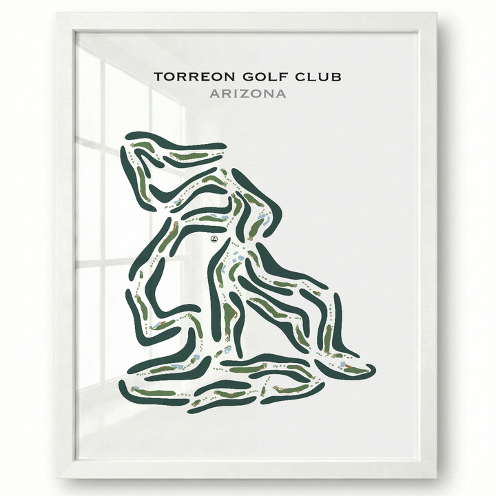 Torreon Golf Club, Arizona - Printed Golf Course