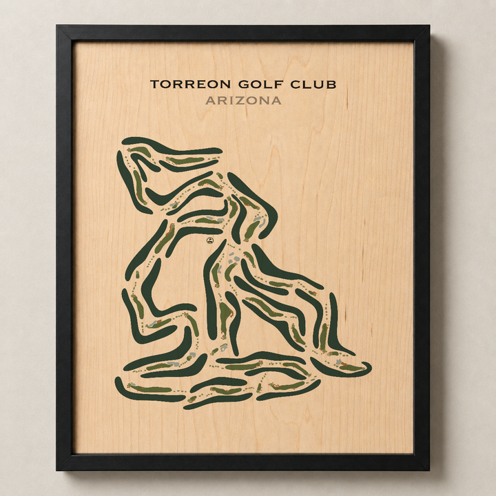 Torreon Golf Club, Arizona - Printed Golf Course
