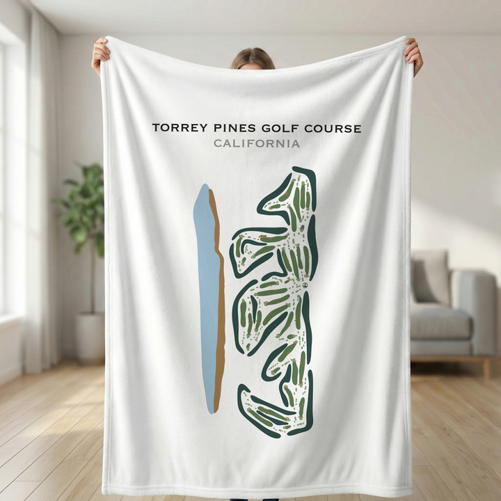 Torrey Pines Golf Course, California - Printed Golf Courses