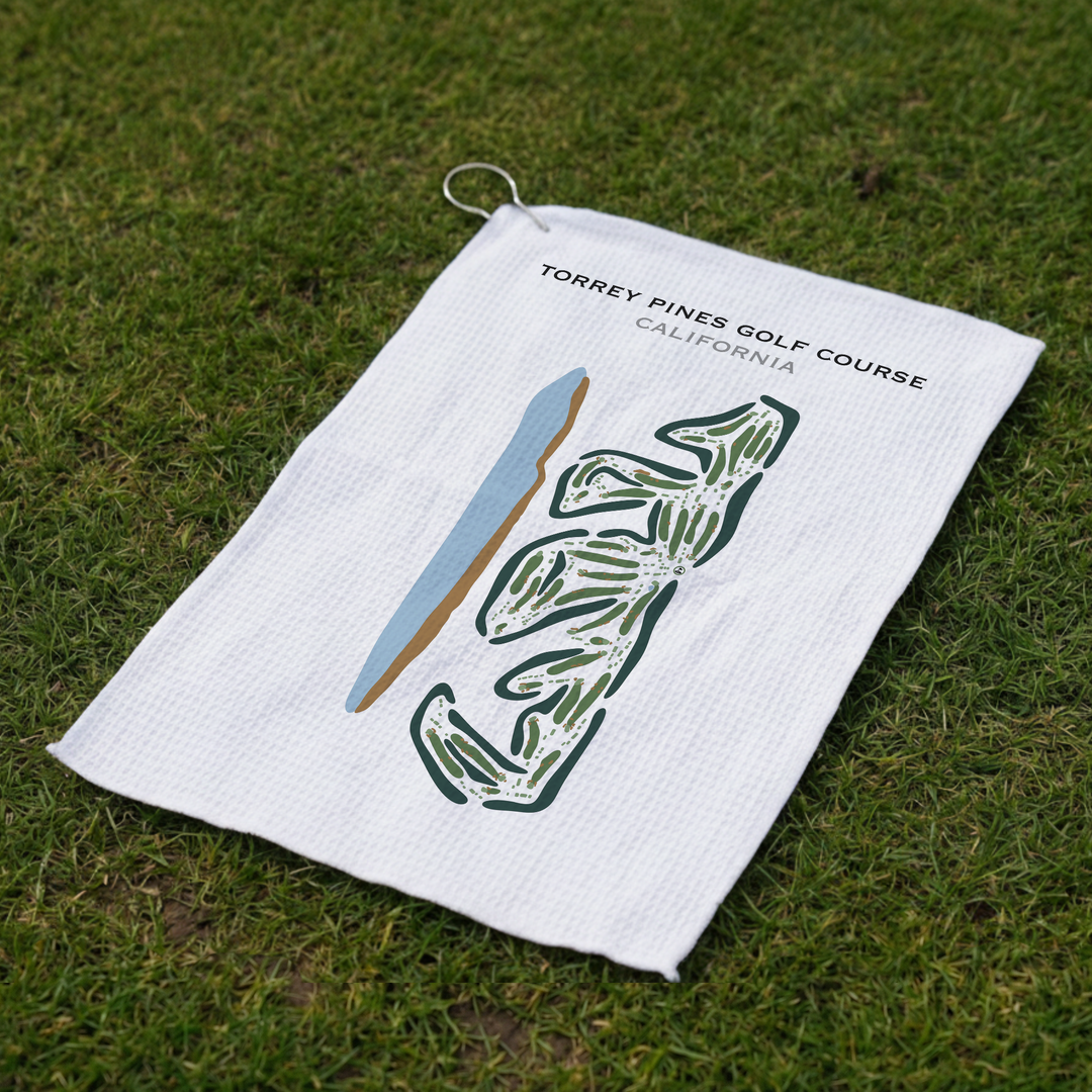 Torrey Pines Golf Course, California - Printed Golf Courses