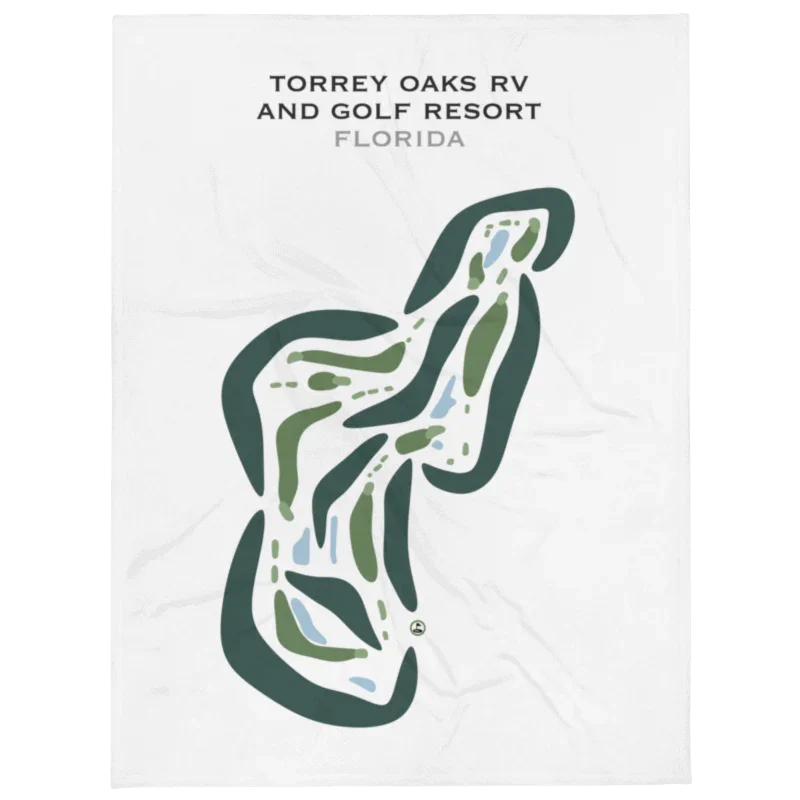 Torrey Oaks RV Golf Resort, Florida - Printed Golf Courses