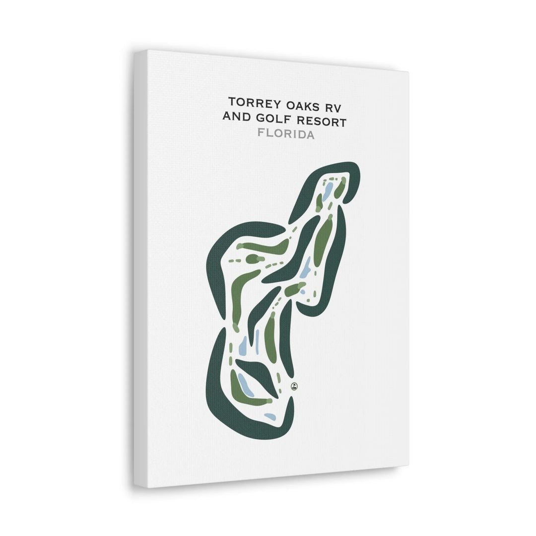 Torrey Oaks RV Golf Resort, Florida - Printed Golf Courses